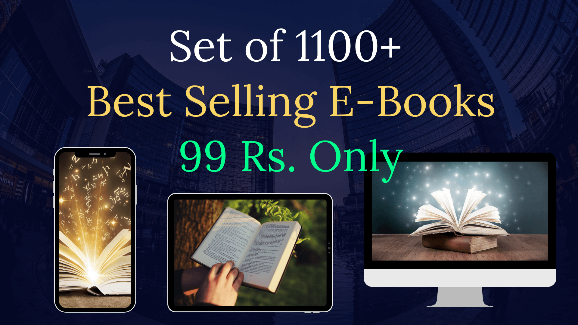 Set Of 1100+ Best Selling E-Books Set Of 1100+ Best Selling E-Books